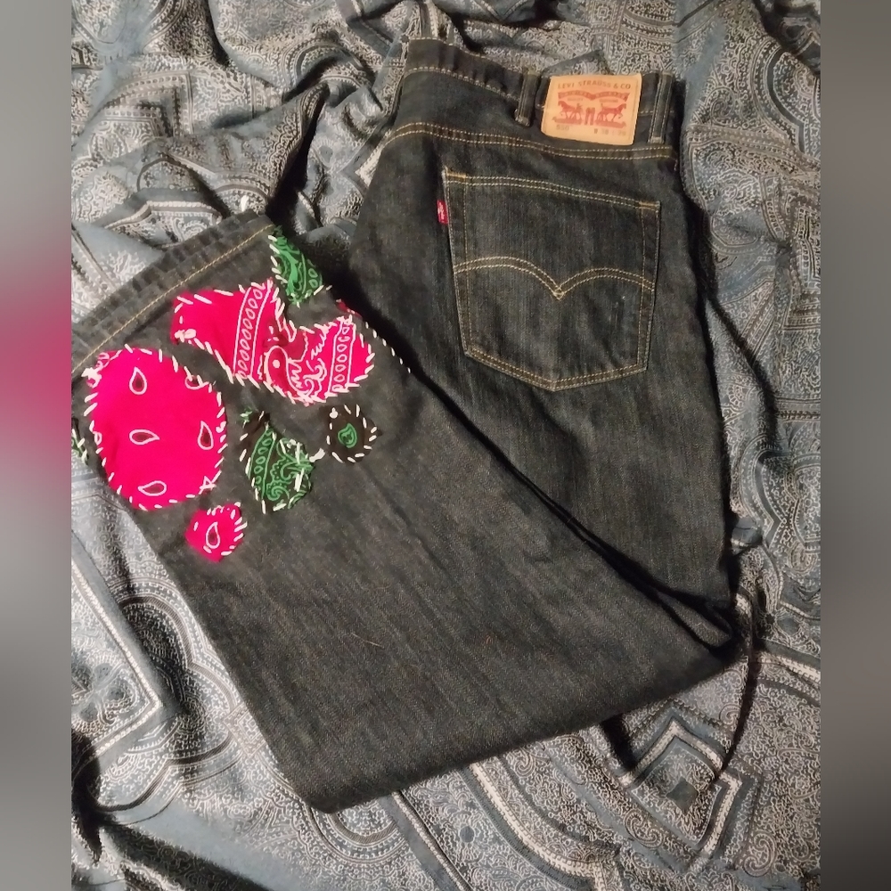 Custom levis jeans